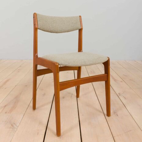 22211 ensemble de 10 chaises en teck par Anderstrup Stolefabrik(12) set of teak chairs by Anderstrup Stolefabrik