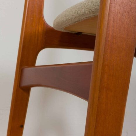 22211 ensemble de 10 chaises en teck par Anderstrup Stolefabrik(13) set of teak chairs by Anderstrup Stolefabrik