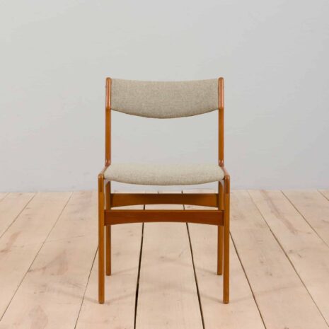 22211 ensemble de 10 chaises en teck par Anderstrup Stolefabrik(23) set of teak chairs by Anderstrup Stolefabrik