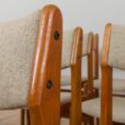 set of  teak chairs by Anderstrup Stolefabrik