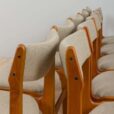 set of  teak chairs by Anderstrup Stolefabrik