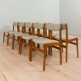 set of  teak chairs by Anderstrup Stolefabrik