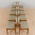 set of  teak chairs by Anderstrup Stolefabrik