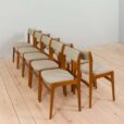 set of  teak chairs by Anderstrup Stolefabrik