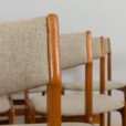 set of  teak chairs by Anderstrup Stolefabrik