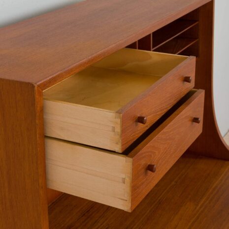 22227 Bureau secrétaire Borge Mogensen en teck-12 Borge Mogensen teak secretary desk