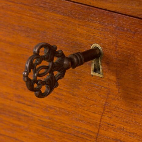 22227 Bureau secrétaire Borge Mogensen en teck-22 Borge Mogensen teak secretary desk