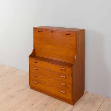 22227 Borge Mogensen bureau secrétaire en teck-9 Borge Mogensen teak secretary desk