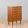 Mid Century Danish Teak dresser Vintage chest of drawers s