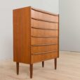 Mid Century Danish Teak dresser Vintage chest of drawers s