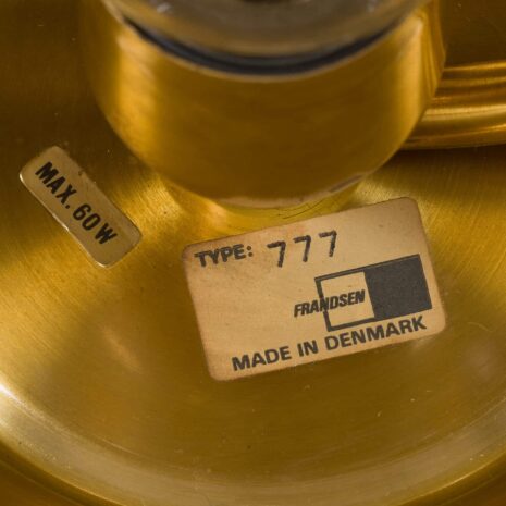 22234 Brass pendant lamp by Frandsen Lighting, Denmark, 1960s(1) Brass pendant lamp by Frandsen Lighting Denmark s