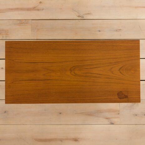 22235 Petite commode danoise en teck avec portes coulissantes, années 1960-8 Small Danish side cabinet teak dresser with sliding doors s