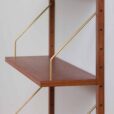 three shelves in teak sorensen cadovius style  zestawow z kijami