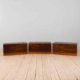 three parts extra long rosewood sideboard by ib kofod larsen
