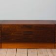 three parts extra long rosewood sideboard by ib kofod larsen
