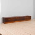 three parts extra long rosewood sideboard by ib kofod larsen
