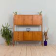 Danish Double sideboard hutch in teak model  Gunni Omann for Oman Junn Mobelfabrik s s