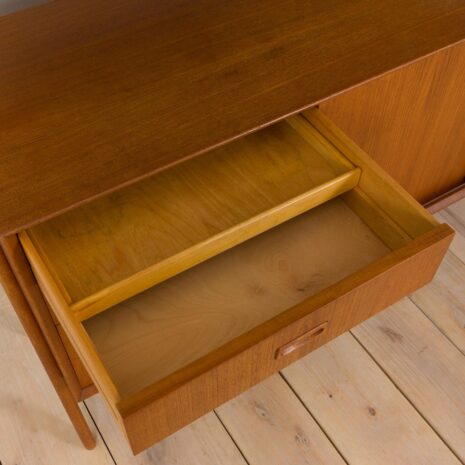 22240 Danemark Double buffet huche en teck modèle 3 Gunni Omann pour Oman Junn Møbelfabrik, années 1950 60-14 Danish Double sideboard hutch in teak model Gunni Omann for Oman Junn Mobelfabrik s s