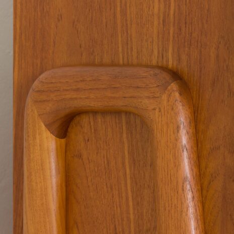 22240 Danemark Double buffet huche en teck modèle 3 Gunni Omann pour Oman Junn Møbelfabrik, années 1950 60-18 Danish Double sideboard hutch in teak model Gunni Omann for Oman Junn Mobelfabrik s s