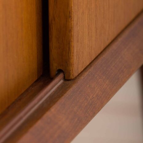 22240 Danemark Double buffet huche en teck modèle 3 Gunni Omann pour Oman Junn Møbelfabrik, années 1950 60s-23 Danish Double sideboard hutch in teak model Gunni Omann for Oman Junn Mobelfabrik s s