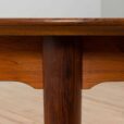 Arne Vodder rosewood round extension dining table for P