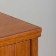 Vintage Danish teak dresser tallboy Mid Century chest of  drawers s