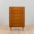Vintage Danish teak dresser Mid Century chest of drawers in Kai Kristiansen style s