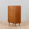 Vintage Danish teak dresser Mid Century chest of drawers in Kai Kristiansen style s