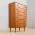 Vintage Danish teak dresser Mid Century chest of drawers in Kai Kristiansen style s