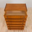 Vintage Danish teak dresser Mid Century chest of drawers in Kai Kristiansen style s