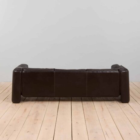 22273 Pelle Frau Canapé Le Capanelle 3 places et 2 fauteuils club en cuir par Tito Agnoli pour Poltrona Frau, Italie, années 1980 - 1-10 Pelle Frau Leather seater Le Capanelle sofa and lounge club chairs by Tito Agnoli for Poltrona Frau Italy s