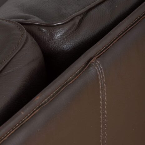 22273 Pelle Frau Canapé Le Capanelle 3 places en cuir et 2 fauteuils club lounge par Tito Agnoli pour Poltrona Frau, Italie, années 1980 - 1-13 Pelle Frau Leather seater Le Capanelle sofa and lounge club chairs by Tito Agnoli for Poltrona Frau Italy s