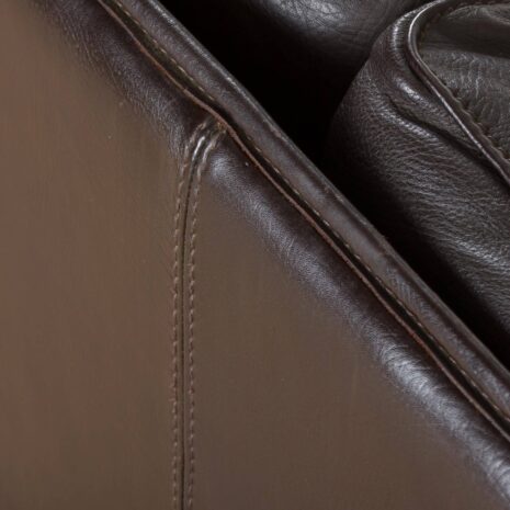 22273 Pelle Frau Canapé Le Capanelle 3 places en cuir et 2 fauteuils club lounge par Tito Agnoli pour Poltrona Frau, Italie, années 1980 - 1-15 Pelle Frau Leather seater Le Capanelle sofa and lounge club chairs by Tito Agnoli for Poltrona Frau Italy s