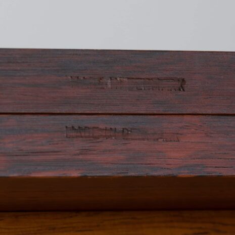 21286 Royal Cadovius meuble pour disques vinyles avec étagère d'exposition et 2 étagères, Poul Cadovius meuble mural en bois de rose pour Cado, 1960-17 Royal Cadovius meuble pour disques vinyles avec présentoir d'exposition et étagères Poul Cadovius meuble mural en bois de rose pour Cado s