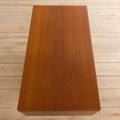 21331 free standing mid century Danish teak desk-15 free standing mid century Danish teak desk