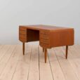 free standing mid century Danish teak desk