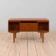 free standing mid century Danish teak desk