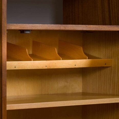 22079 Mid Century Cubist wall unit with a home office secretary desk and a bar cabinet, Italy 1960s-18 Mid Century Cubist wall unit with a home office secretary desk and a bar cabinet Italy s