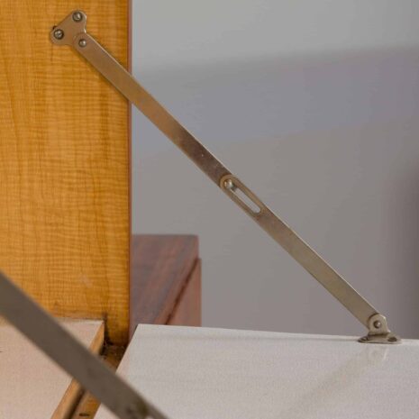 22079 Mid Century Cubist wall unit with a home office secretary desk and a bar cabinet, Italy 1960s-21 Mid Century Cubist wall unit with a home office secretary desk and a bar cabinet Italy s