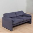 Maralunga lounge set curvy sofa with armchair Vico Magistretti Cassina s
