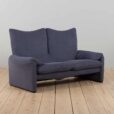 Maralunga lounge set curvy sofa with armchair Vico Magistretti Cassina s