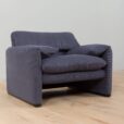Maralunga lounge set curvy sofa with armchair Vico Magistretti Cassina s