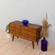 Danish entry chest of drawers in rosewood vintage dresser s