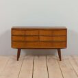 Danish entry chest of drawers in rosewood vintage dresser s