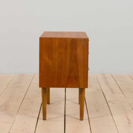 22256 Teakholz-Kommode – 3 Schubladen – 5 Teakholz-Kommode mit Schubladen