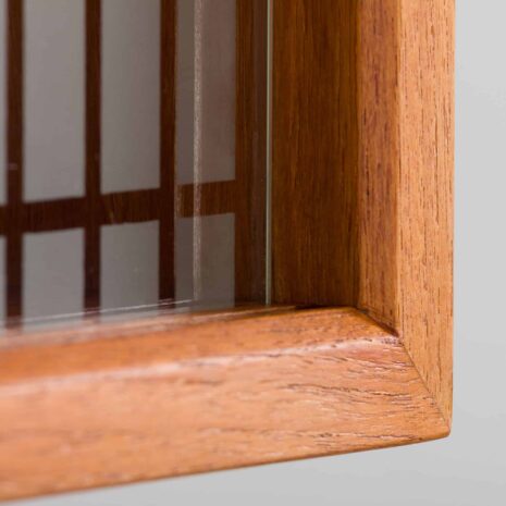 22262 two bay teak wall unit-13 two bay teak wall unit