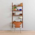 one bay teak wall unit