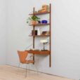 one bay teak wall unit