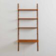 one bay teak wall unit