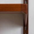 One bay teak wall unit modular shelving system by Kai Kristiansen for FM Mobler Denmark s
